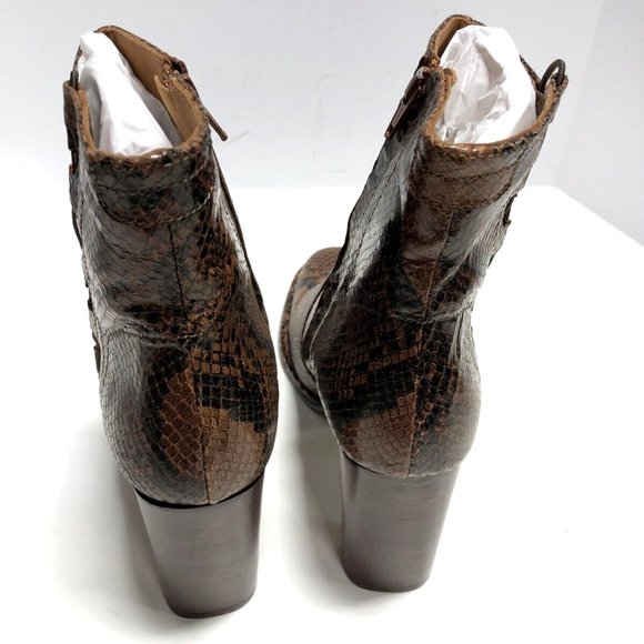 Free People Womens Marietta Bootie Snake Size EU41 M US11 - Picture 4 of 6